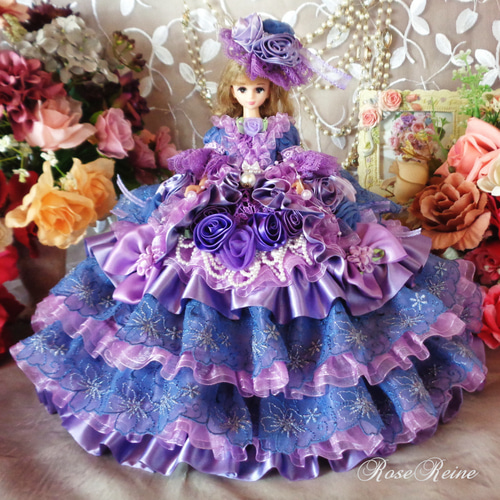 【10％OFF】 ベルサイユの薔薇 アメジストの高貴な王妃 パープル 洋服