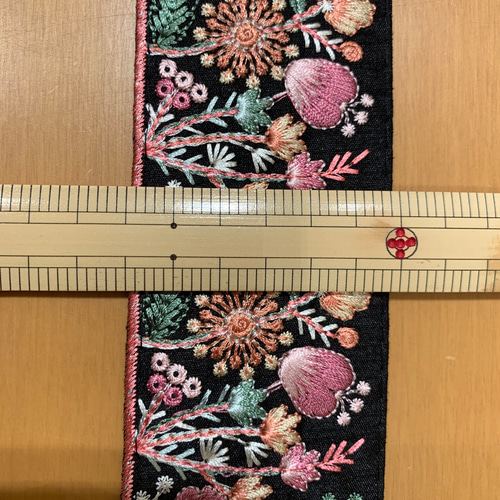 50cm〜 インド刺繍リボン リボン ハンドメイドハンドメイド