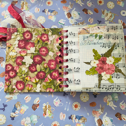 おすそ分けファイル 2冊 ジャンクジャーナル風 おすそ分けファイル No.2 メモ帳 tomo