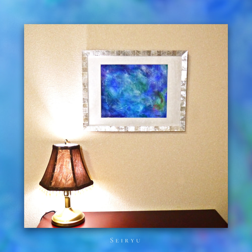 絵画 額装 （アクリル画）抽象画 Harmony of colors#01 No.114/アクリル画 アート ART 抽象画