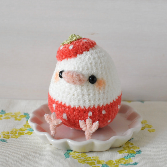 フルーツパンツの小鳥ちゃん / イチゴ 1枚目の画像