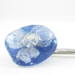 もしも願いが叶うなら、クォーツの希望と私の希望が、こちらに手を振っていてほしい♪<1点ものヘアピン>HP147 2枚目の画像