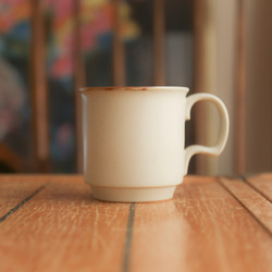 【冬ギフトにおすすめ】コーヒーや紅茶、スープたっぷりマグカップ大　350ml　白マット 1枚目の画像