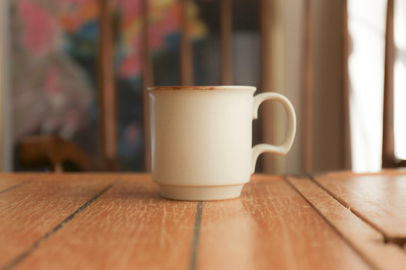 【冬ギフトにおすすめ】コーヒーや紅茶、スープたっぷりマグカップ大　350ml　白マット 1枚目の画像