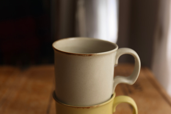 【冬ギフトにおすすめ】コーヒーや紅茶、スープたっぷりマグカップ大　350ml　白マット 6枚目の画像