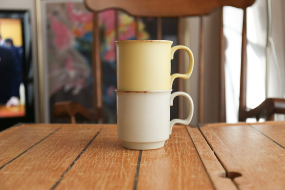 【冬ギフトにおすすめ】コーヒーや紅茶、スープたっぷりマグカップ大　350ml　白マット 9枚目の画像