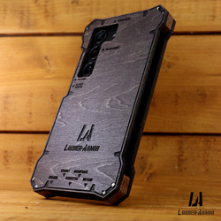 【新品未使用】すずりと木製ケース Galaxy S23 ケース 木製 ウッド wood case 木 本革 耐衝撃