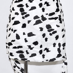 Dalmatian Leg Strap Mini-Skirt ミニスカート ホワイト 白 ガーリー 10枚目の画像