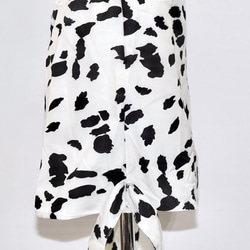 Dalmatian Leg Strap Mini-Skirt ミニスカート ホワイト 白 ガーリー 9枚目の画像