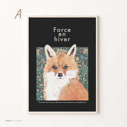 A3ポスター「FOX」 3枚目の画像