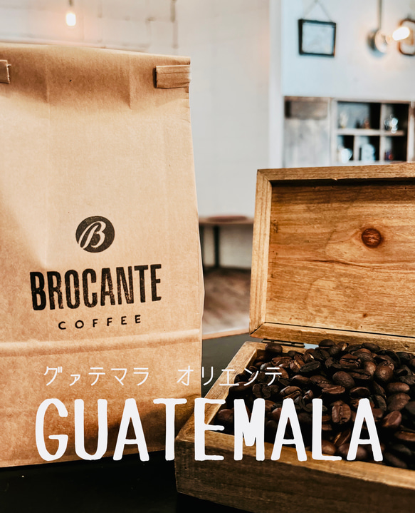 《送料無料》珈琲焙煎所のコーヒー豆(グアテマラ・200g） 1枚目の画像