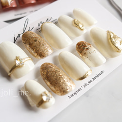 ［08］ネイルチップ フラワーネイル ニュアンス ぷっくり ブライダル オーダー ぷっくりフラワーネイル♡ ニュアンスネイル 成人式ネイル