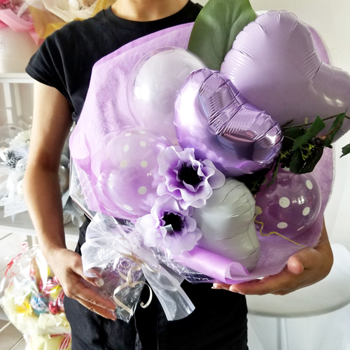 納期1週間 大きめサイズ♡バルーンブーケ 発表会 お誕生日 卒業式 入学