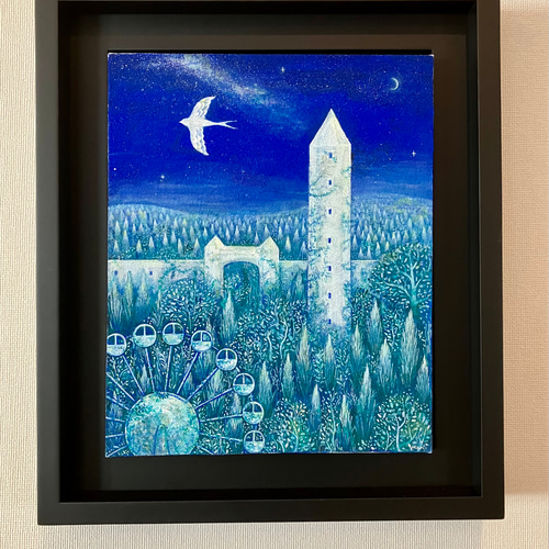 いつかの遊園地 絵画 フクシママリコ 通販 16648805｜Creema(クリーマ)