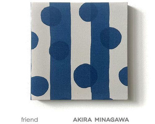ミナペルホネン ファブリックパネル friend フレンド 18×18cm mina