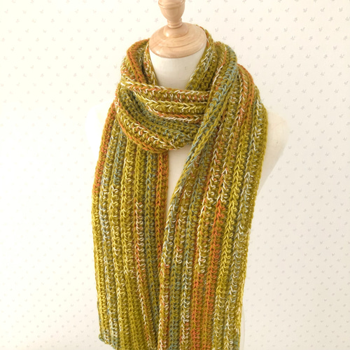 Y-3 KNIT SCARF ニット ロング マフラー 黄　新品　未使用 Y-3 ワイスリー□新品 KNIT SCARF ニット ロング マフラー 黄