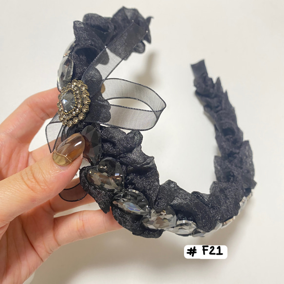 ストーン付きリボン ヘアバンド 黒 ストーン付きリボン ヘアバンド 黒 Amazon.co.jp: CAKURE ライン