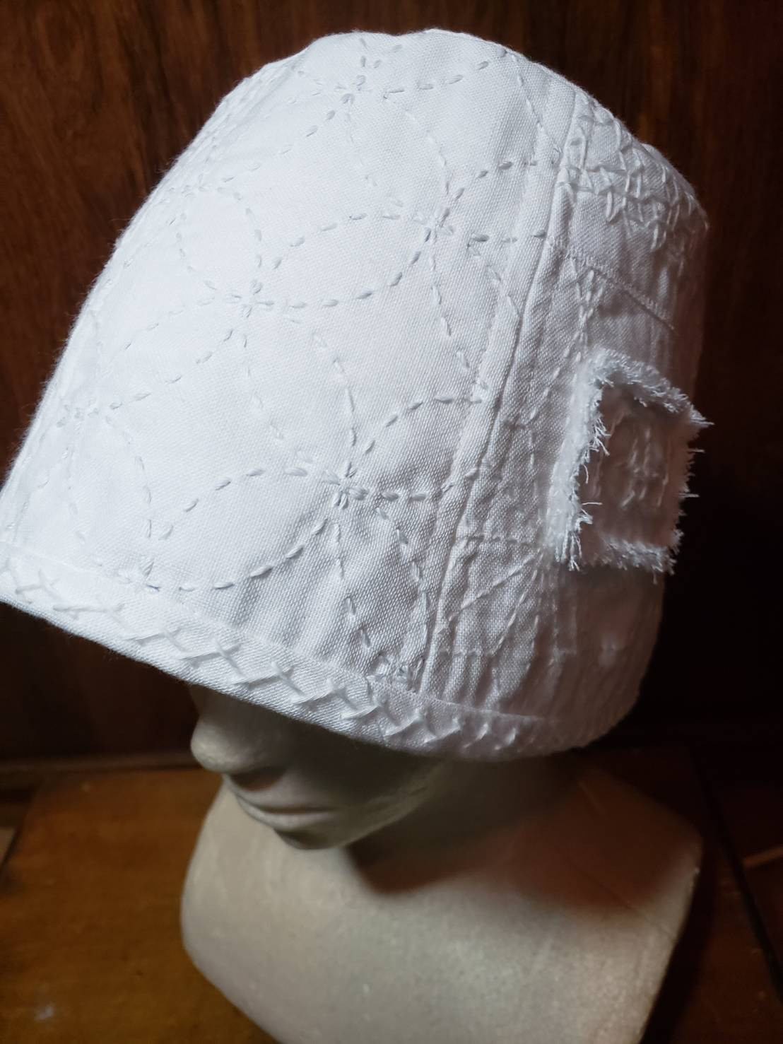 帽子　ハット　刺し子