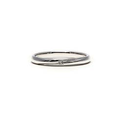 【結婚指輪 マリッジリング ペアリング】指輪 モアサナイトリング 結婚 婚約 ペア セットリング シンプル 結婚指輪 10枚目の画像