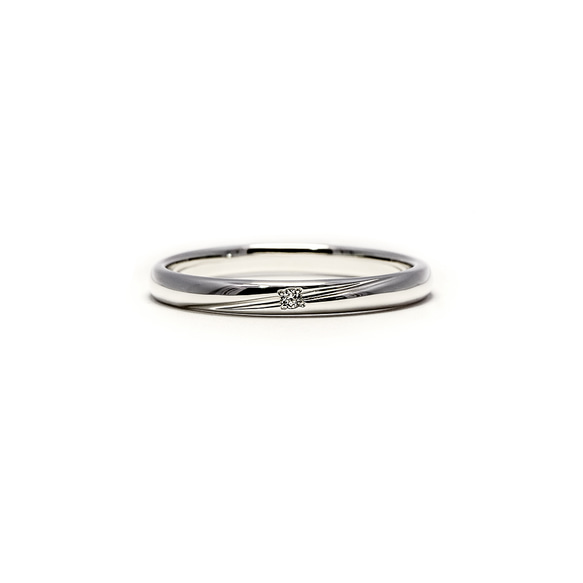 【結婚指輪 マリッジリング ペアリング】指輪 モアサナイトリング 結婚 婚約 ペア セットリング シンプル 結婚指輪 10枚目の画像