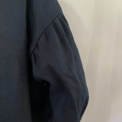 ラミーリネン100%バルーン袖プルオーバー 7枚目の画像