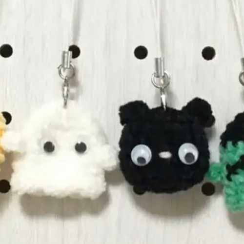 ハロウィンおもしろストラップ あみぐるみ ponann 通販 16649895