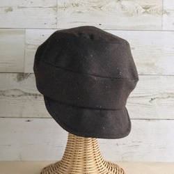 秋冬のキャスケット・ブラウン 6枚目の画像