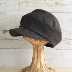 秋冬のキャスケット・ブラウン 2枚目の画像