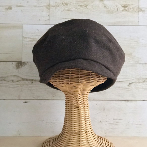 秋冬のキャスケット・ブラウン 1枚目の画像