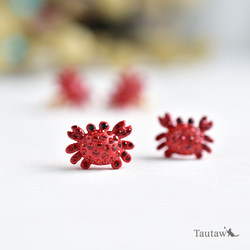 蟹カニ　モチーフピアス VivienneWestwood 蟹カニ モチーフピアス VivienneWestwood