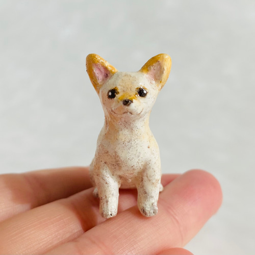スムースチワワ（chihuahua） その他置物 かりたひかり 通販