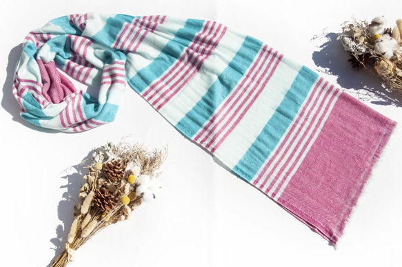 カシミヤニットスカーフ ピュアウールスカーフ 手編みスカーフ ニットスカーフ クリスマス交換ギフト 父の日ギフト 友人の誕生日プ 20枚目の画像
