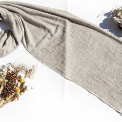 カシミヤニットスカーフ ピュアウールスカーフ 手編みスカーフ ニットスカーフ-フィンランド クリスマス交換ギフト 父の日ギフト 11枚目の画像