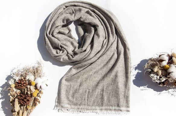 喀什米爾Cashmere 針織圍巾 純羊毛圍巾 手織圍巾 編織圍巾-芬蘭聖誕節交換禮物 父親節禮物 好友生日禮物 母親節 第7張的照片