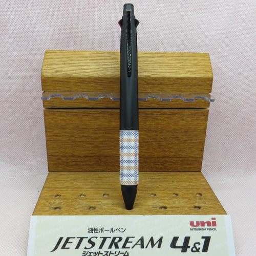 新作 ジェットストリーム4＆1フルブラック限定品カスタムグリップ(本体