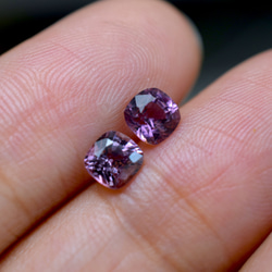 SR35 宝石質 高貴 藤紫色 ミャンマー産 天然 スピネル ルース 裸石 赤 4枚目の画像