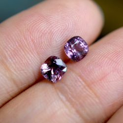 SR35 宝石質 高貴 藤紫色 ミャンマー産 天然 スピネル ルース 裸石 赤 2枚目の画像