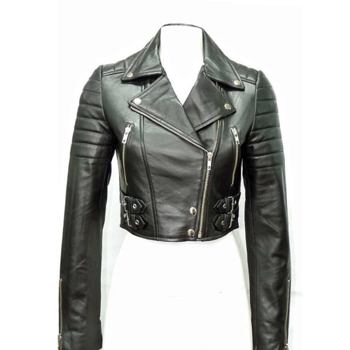 スエードフリンジレザージャケット Suede Leather Casual Jacket