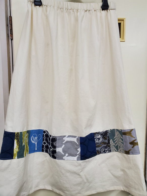 ミナペルホネンハンドメイドスカート 7枚目の画像