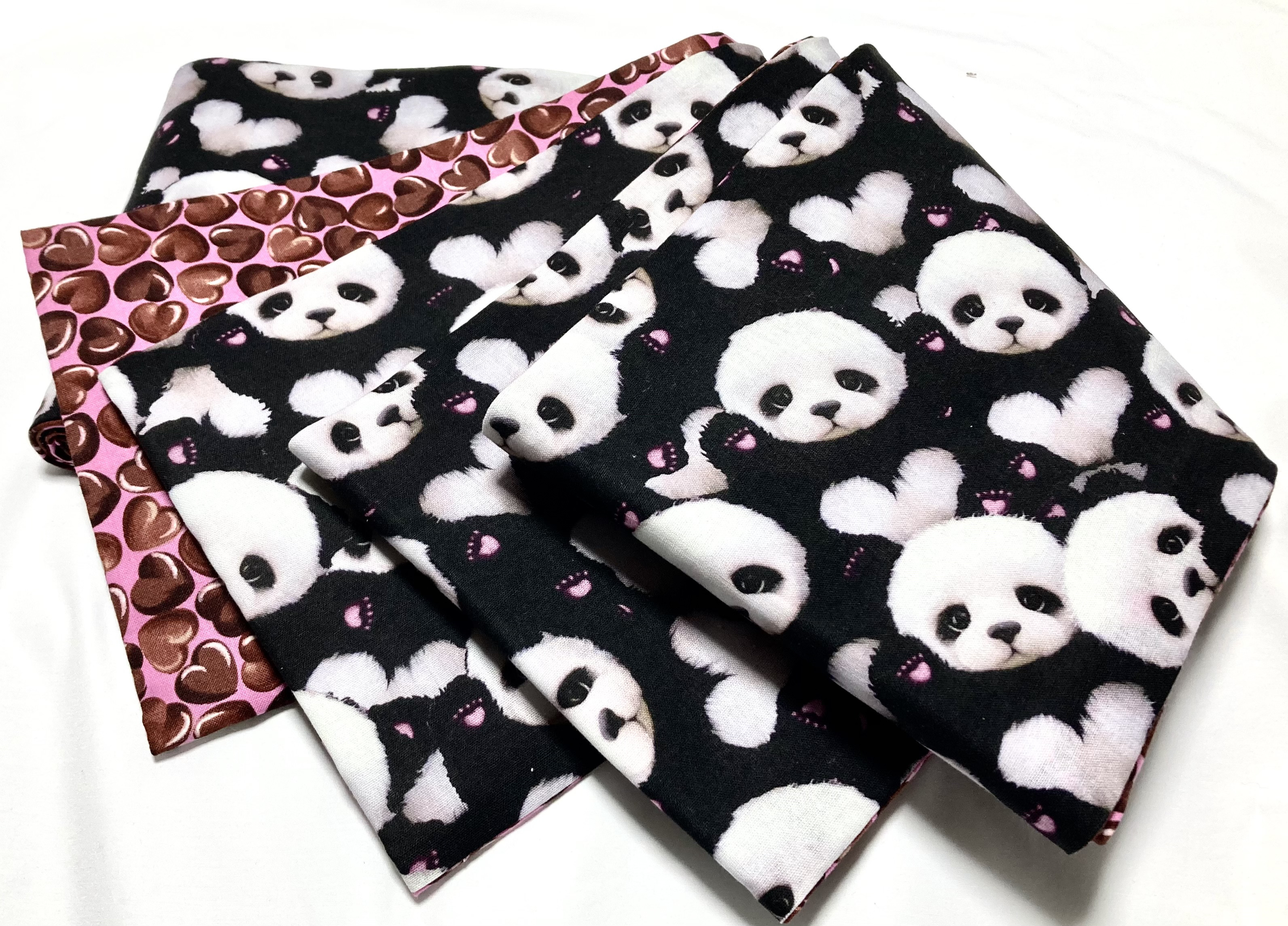 【新品未使用】おりびと半幅帯　パンダ　お洒落　可愛い　緑