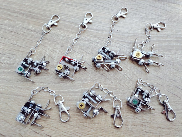 【オーダー制】METAL FISH KEY RING 2枚目の画像