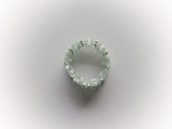 Lacy Grass Ring / メローネ 4枚目の画像