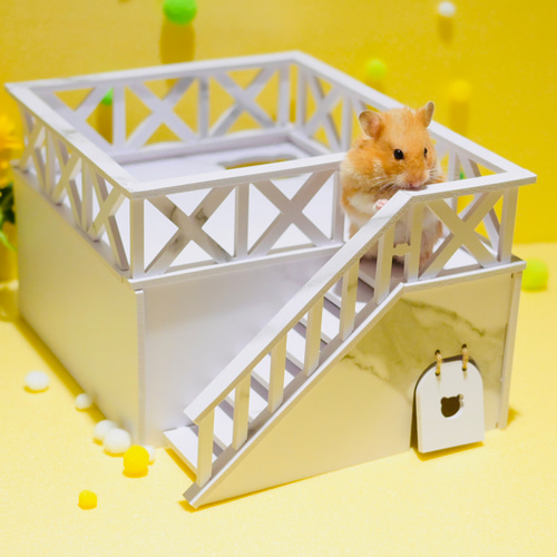 ロフトハウス 23.1cm × 29.5cm × 17cm / ハムスター小動物洗える ロフトハウス 23.1cm × 29.5cm × 17cm / ハムスター小動物洗える