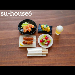 ﾐﾆﾁｭｱﾌｰﾄﾞスペシャル朝食バイキング レジン・樹脂 su-house6