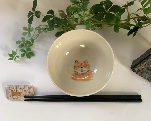柴❤️犬お茶碗 4枚目の画像