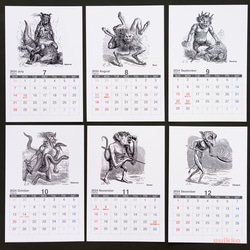 2024年曆《地獄字典》惡魔插畫 第3張的照片