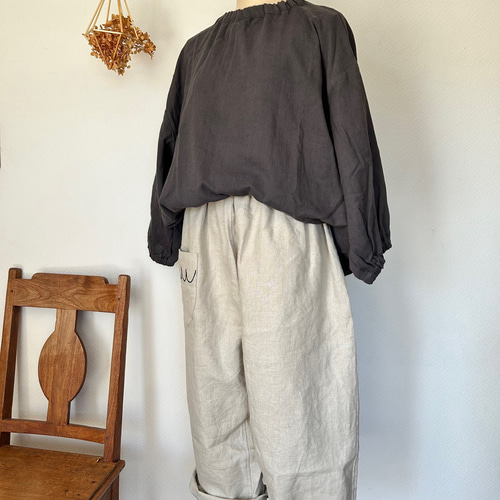 ハンドメイド なつかしい もんぺパンツ【揺】ぷっくりパンツ