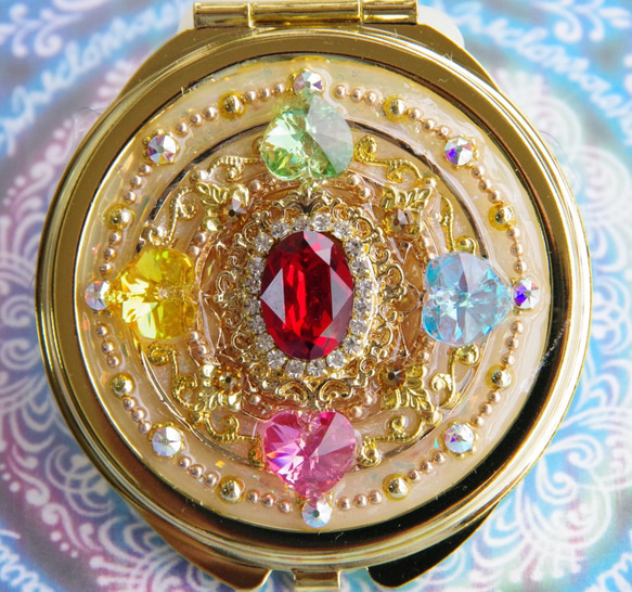 キラキラ変身アイテム！魔法のハートコンパクトミラー 手鏡 nAmi 通販