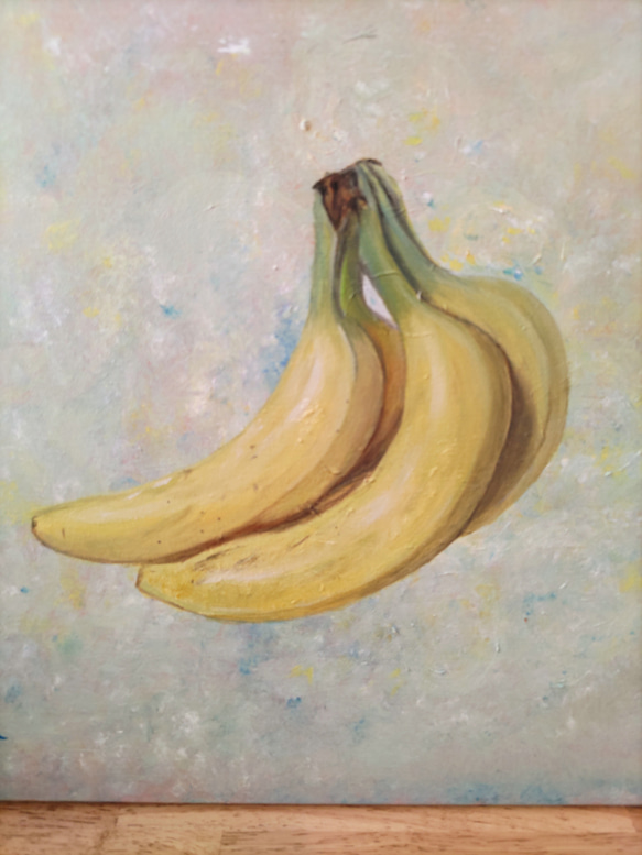 油絵（原画）バナナの世界 2枚目の画像