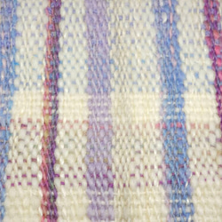 手織り＆手紡ぎマフラー　冬の森シリーズ2 3枚目の画像